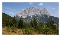 Blick auf die Zugspitze