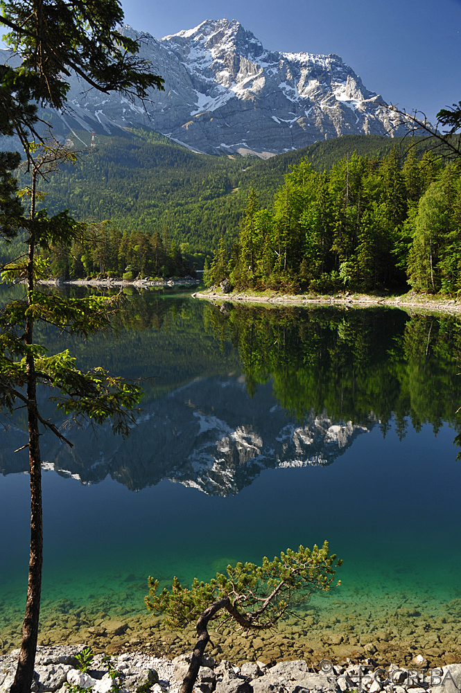 Blick auf die Zugspitze