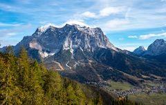 Blick auf die Zugspitze