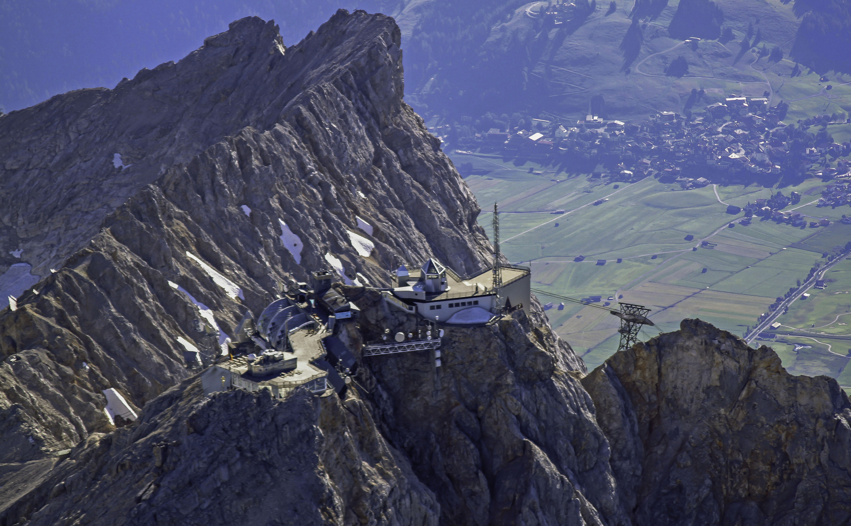 Blick auf die Zugspitze