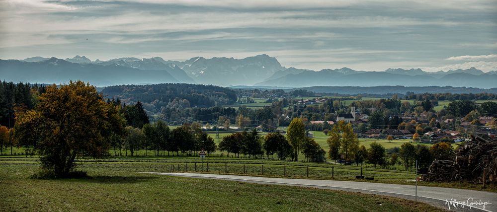 Blick auf die Zugspitze