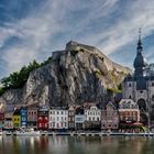 Blick auf Dinant und die Maas