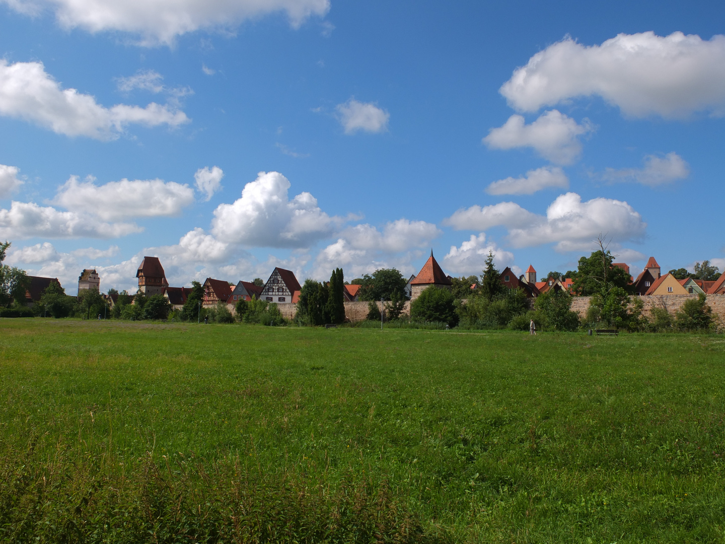 Blick auf Dinkelsbühl