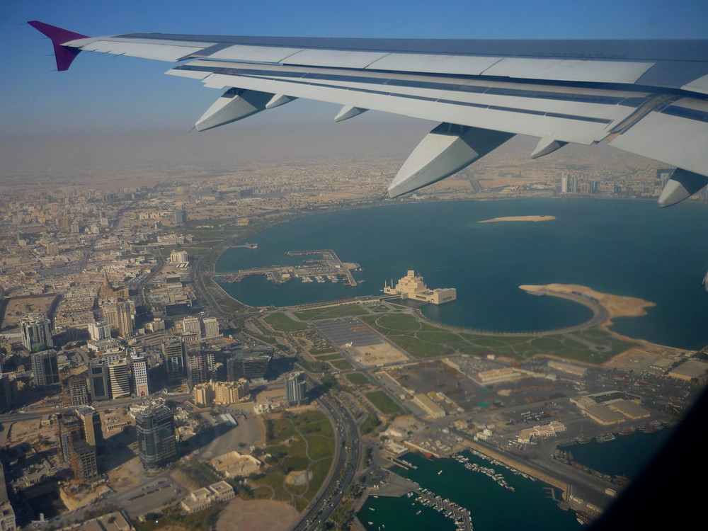 Blick auf Doha,Qatar