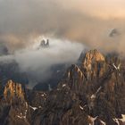 Blick auf Dolomiten