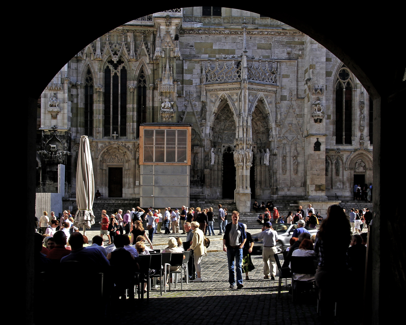 Blick auf Domplatz....