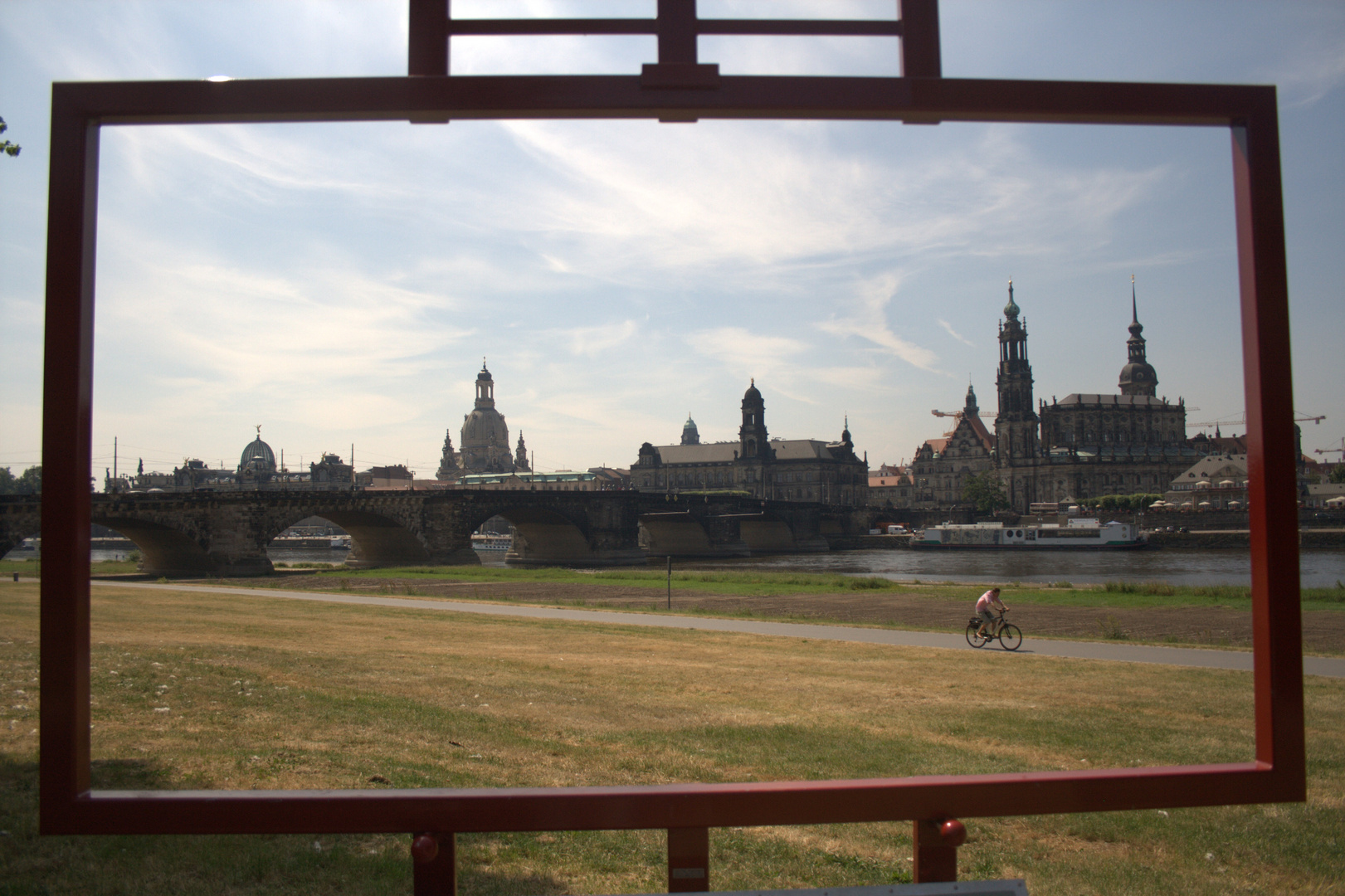 Blick auf Dresden