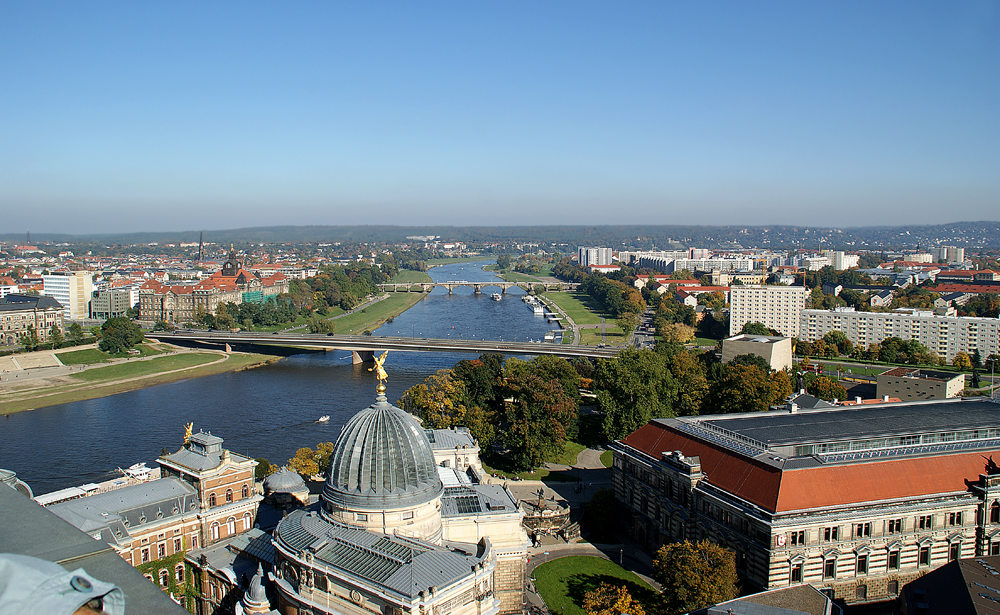 Blick auf Dresden