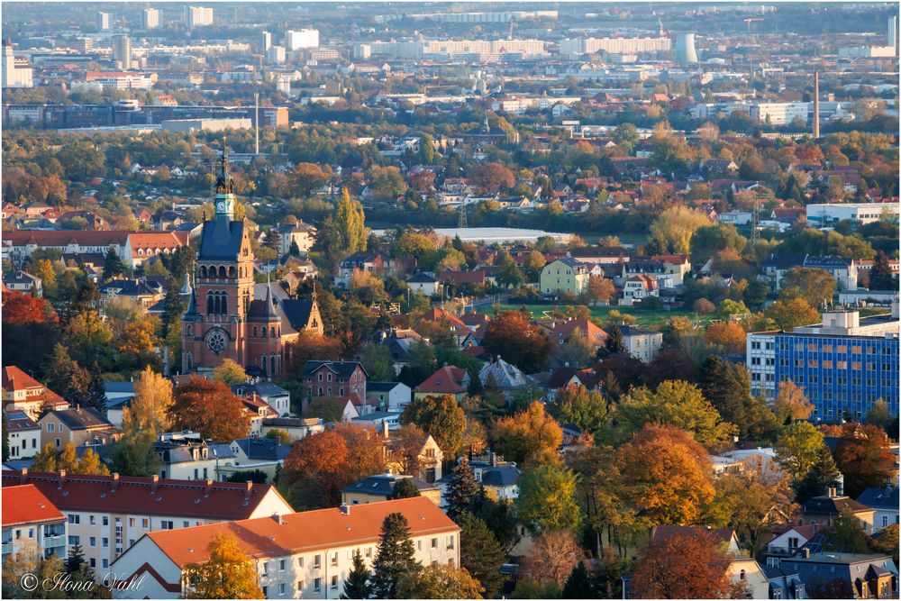 Blick auf Dresden