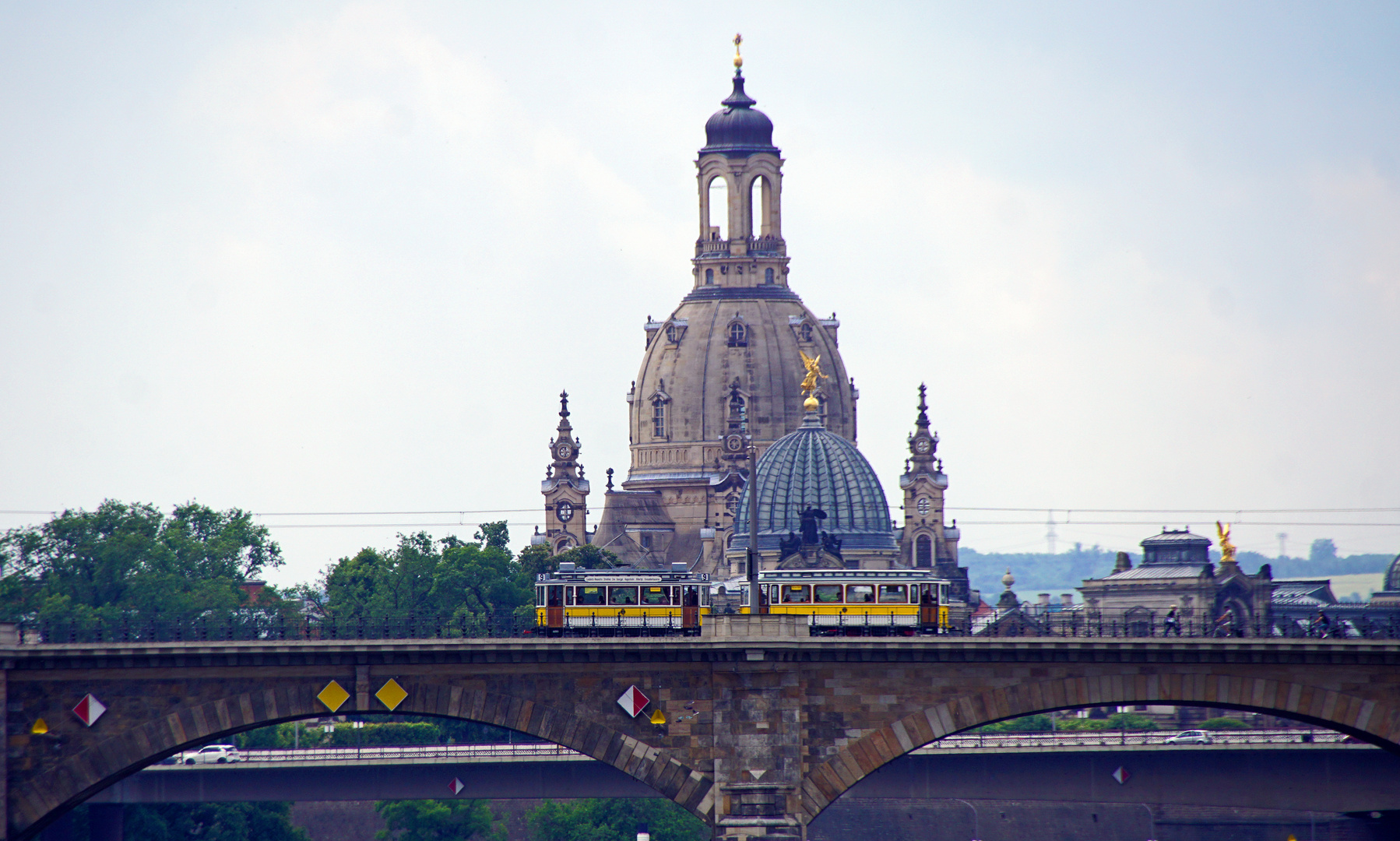 Blick auf Dresden