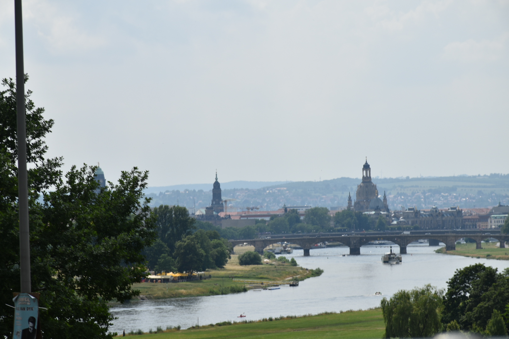 Blick auf Dresden