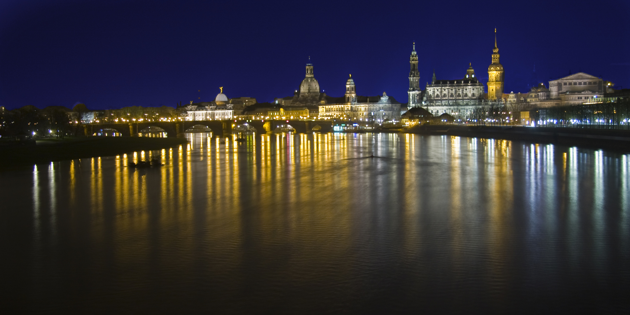 Blick auf Dresden