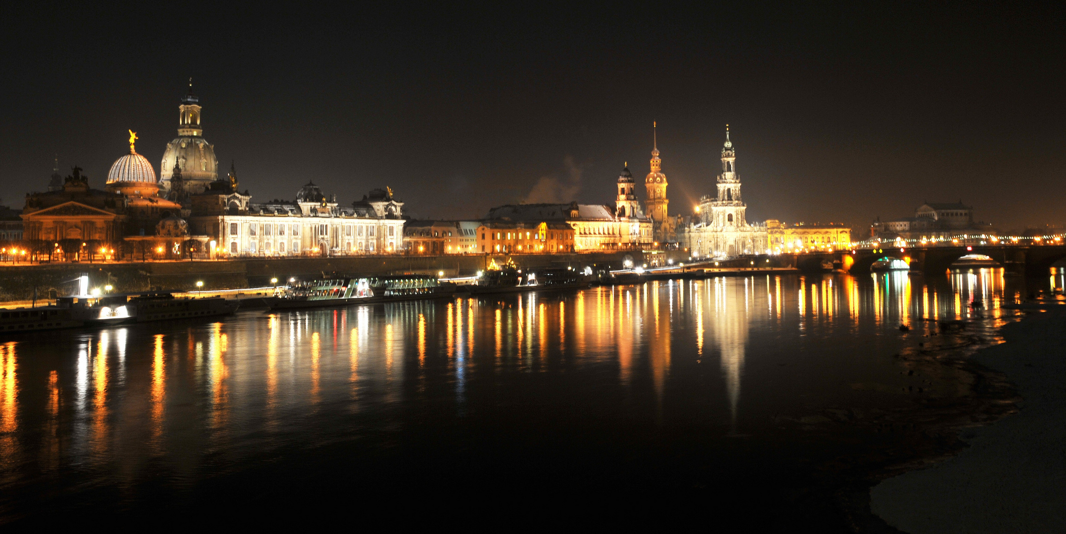 Blick auf Dresden