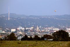 Blick auf Dresden