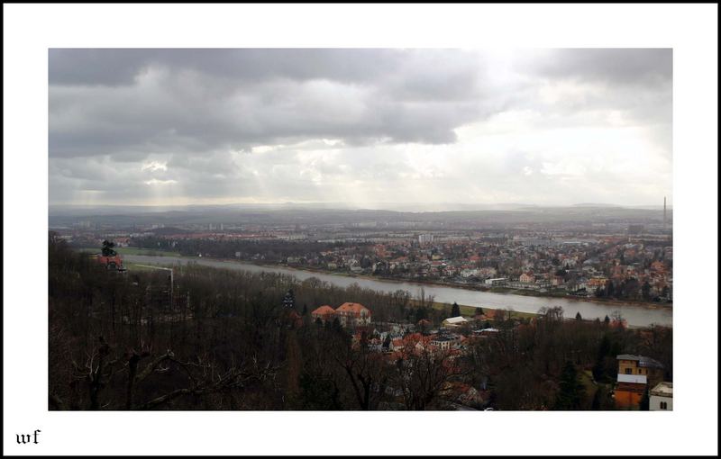 Blick auf Dresden