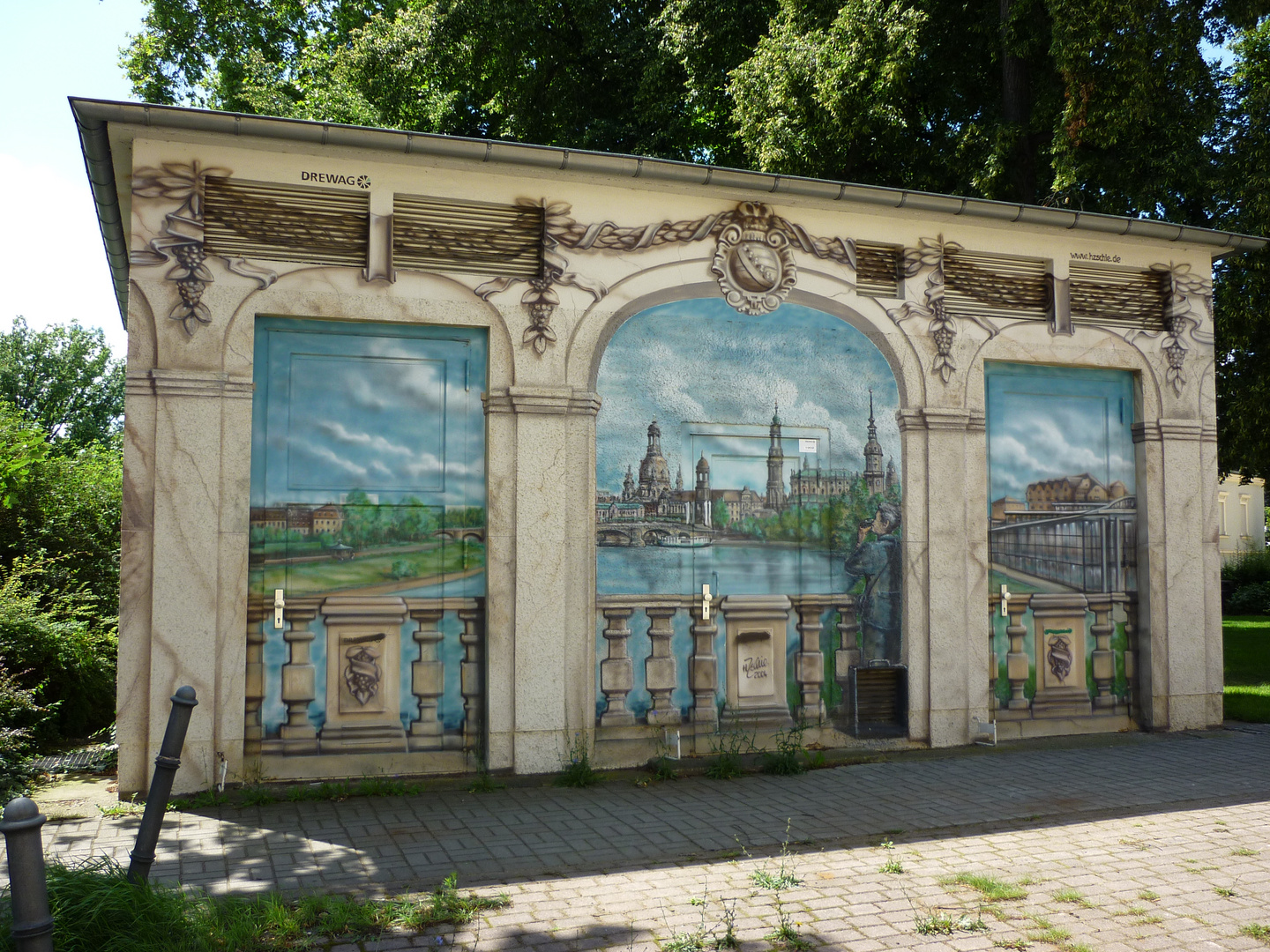 Blick auf Dresden