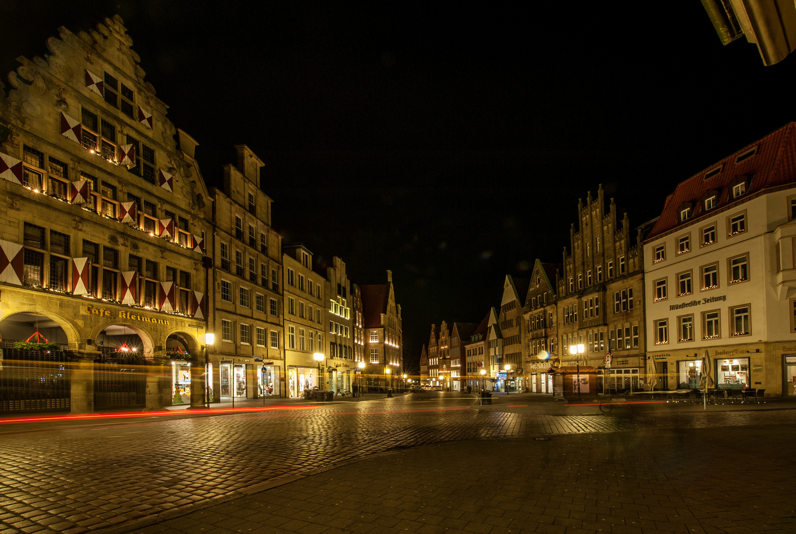 Blick auf Drubbel und Roggenmarkt