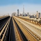 Blick auf Dubai Stadt