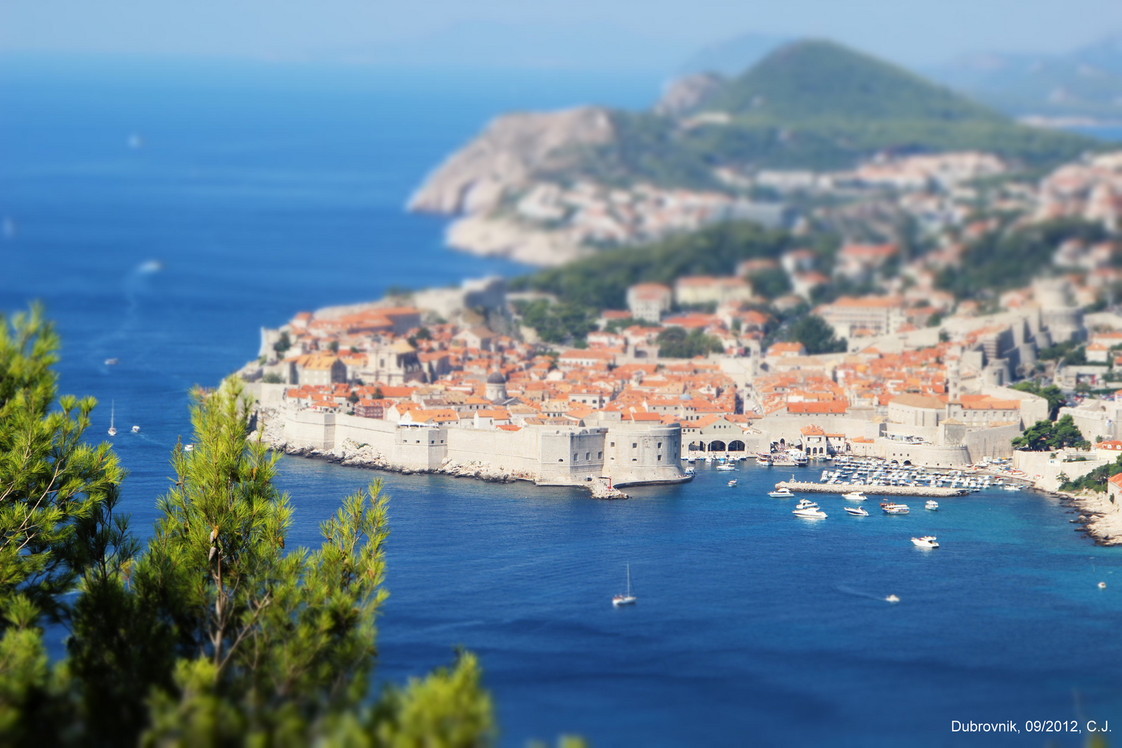 Blick auf Dubrovnik