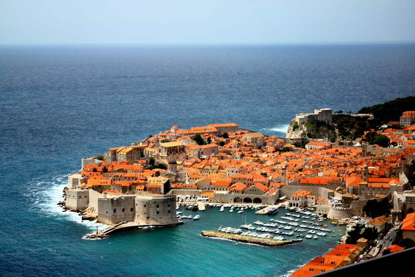 Blick auf Dubrovnik`s Altstadt