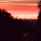 Blick auf Düsseldorf