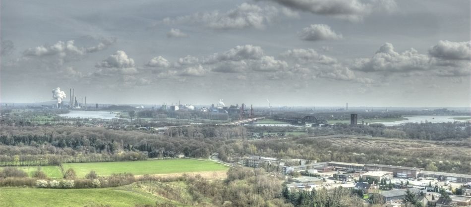 Blick auf Duisburg