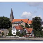 Blick auf Eckernförde Borby