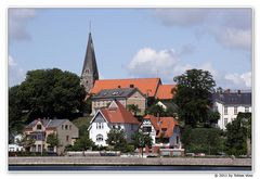 Blick auf Eckernförde Borby