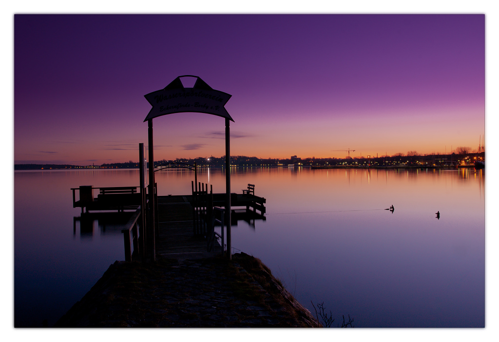 Blick auf Eckernförde