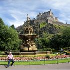 Blick auf Edinburgh Castle