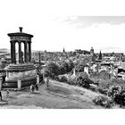 Blick auf Edinburgh vom Calton Hill