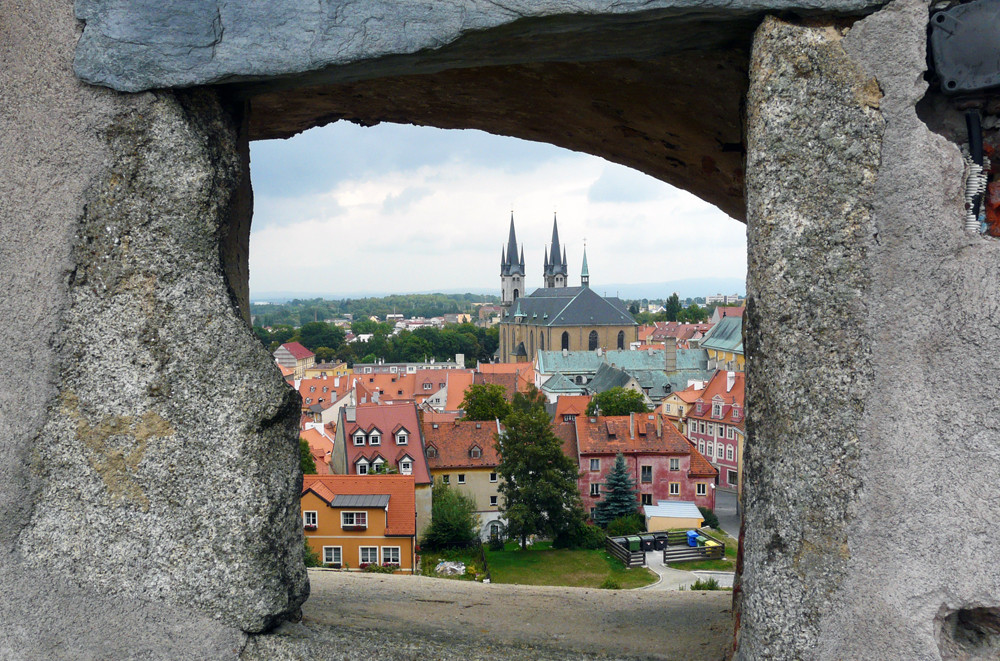 Blick auf Eger