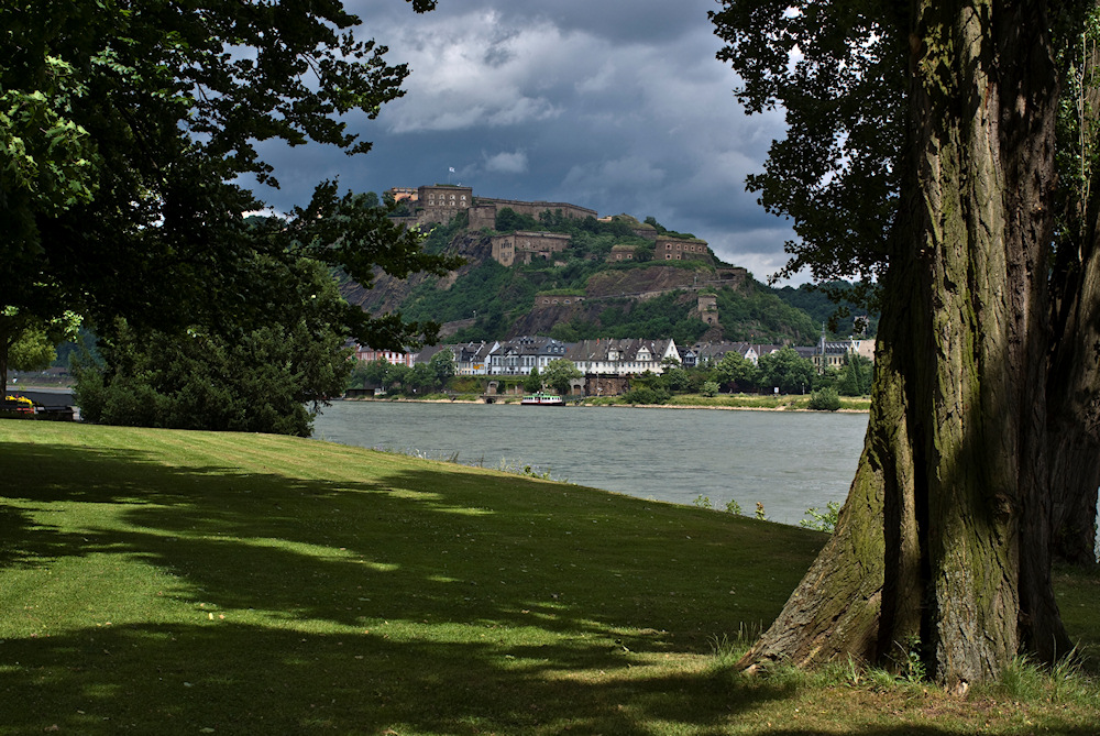 Blick auf Ehrenbreitstein