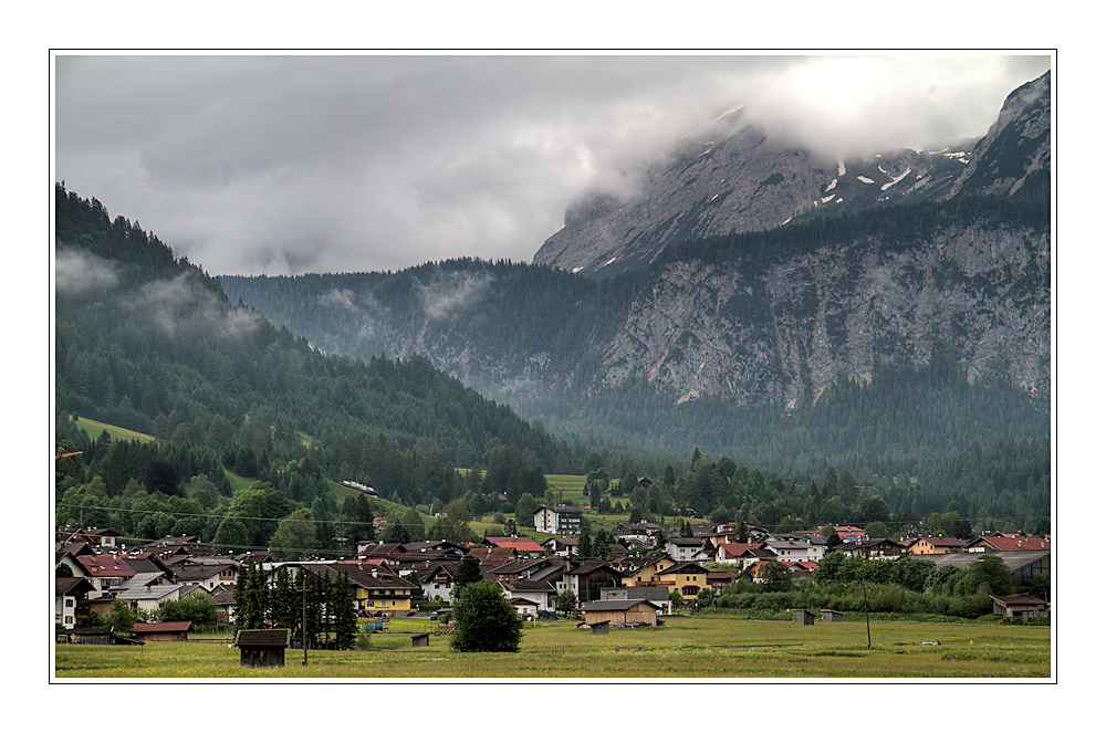 blick auf ehrwald