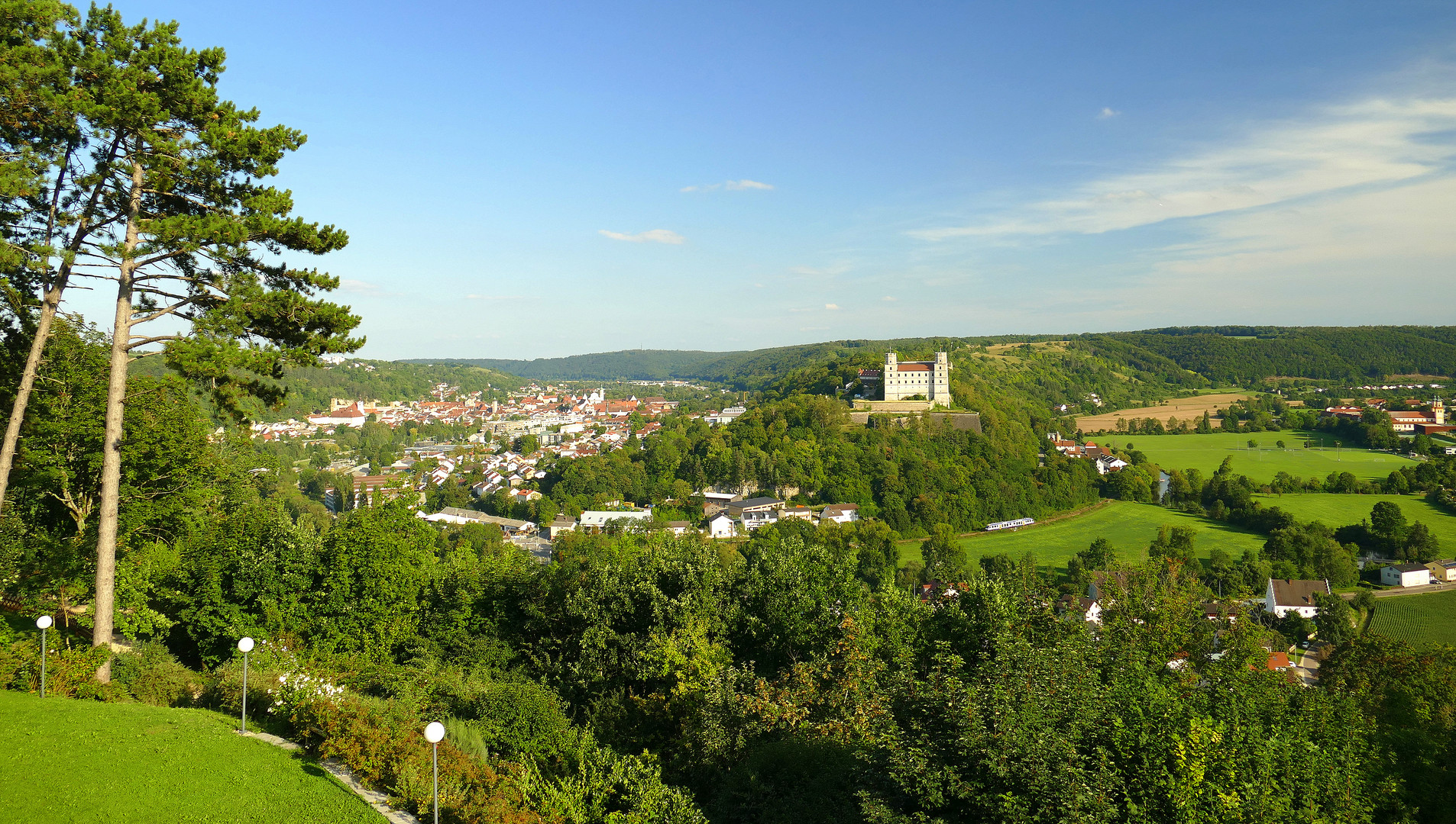 °°°° Blick auf Eichstätt im Altmühltal °°°°