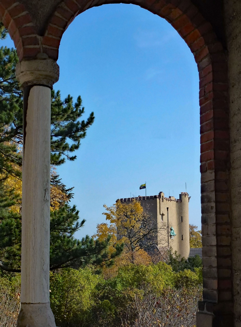 Blick auf eine Burg