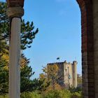 Blick auf eine Burg