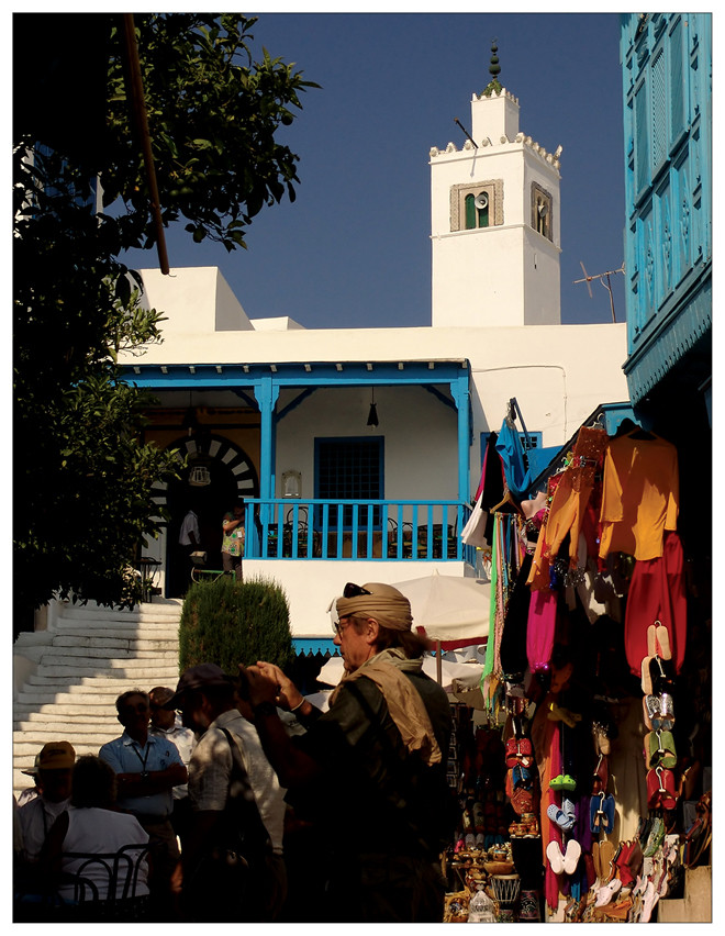 Blick auf eine Moschee