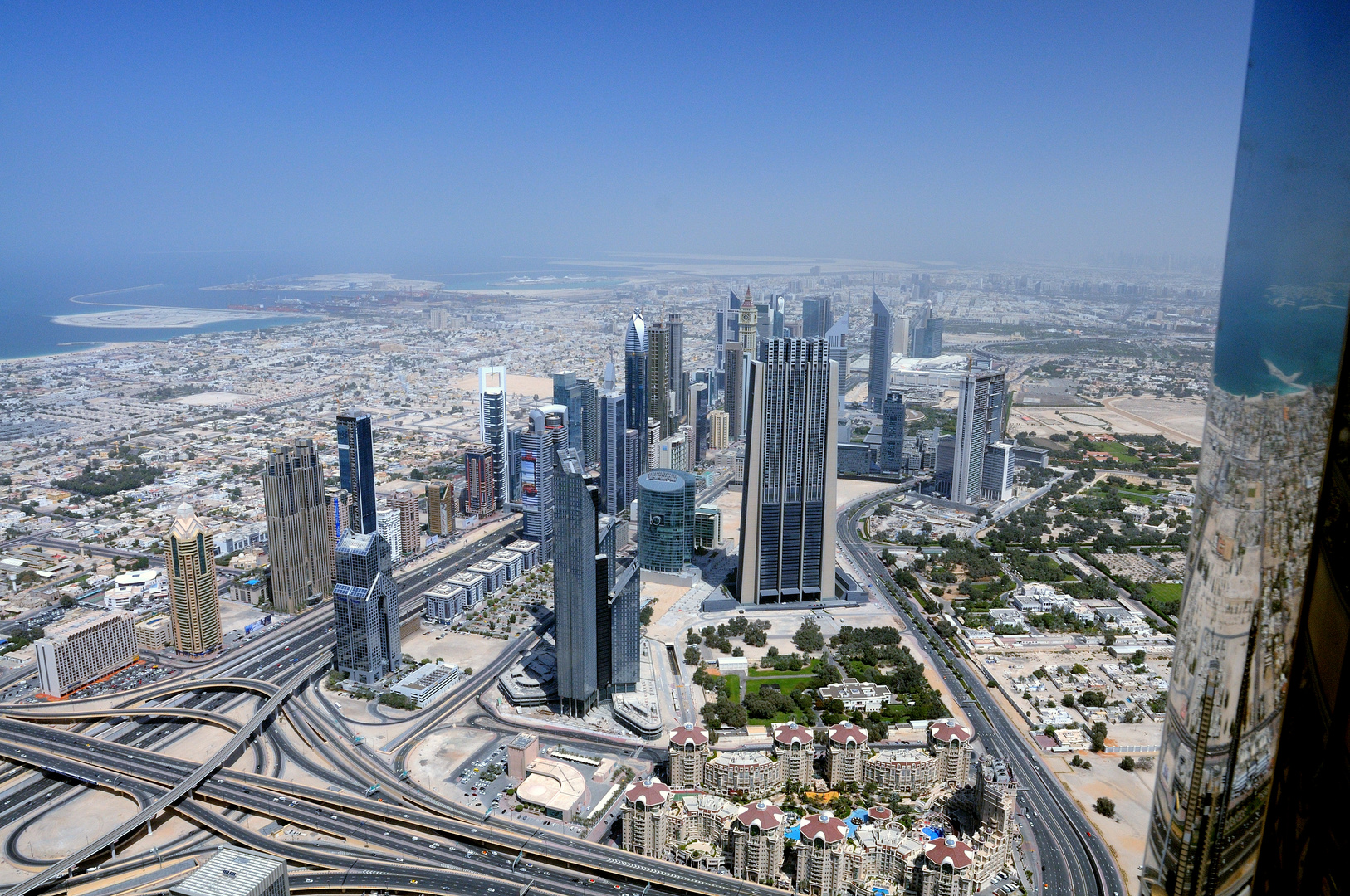 Blick auf einen Teil von Dubai City