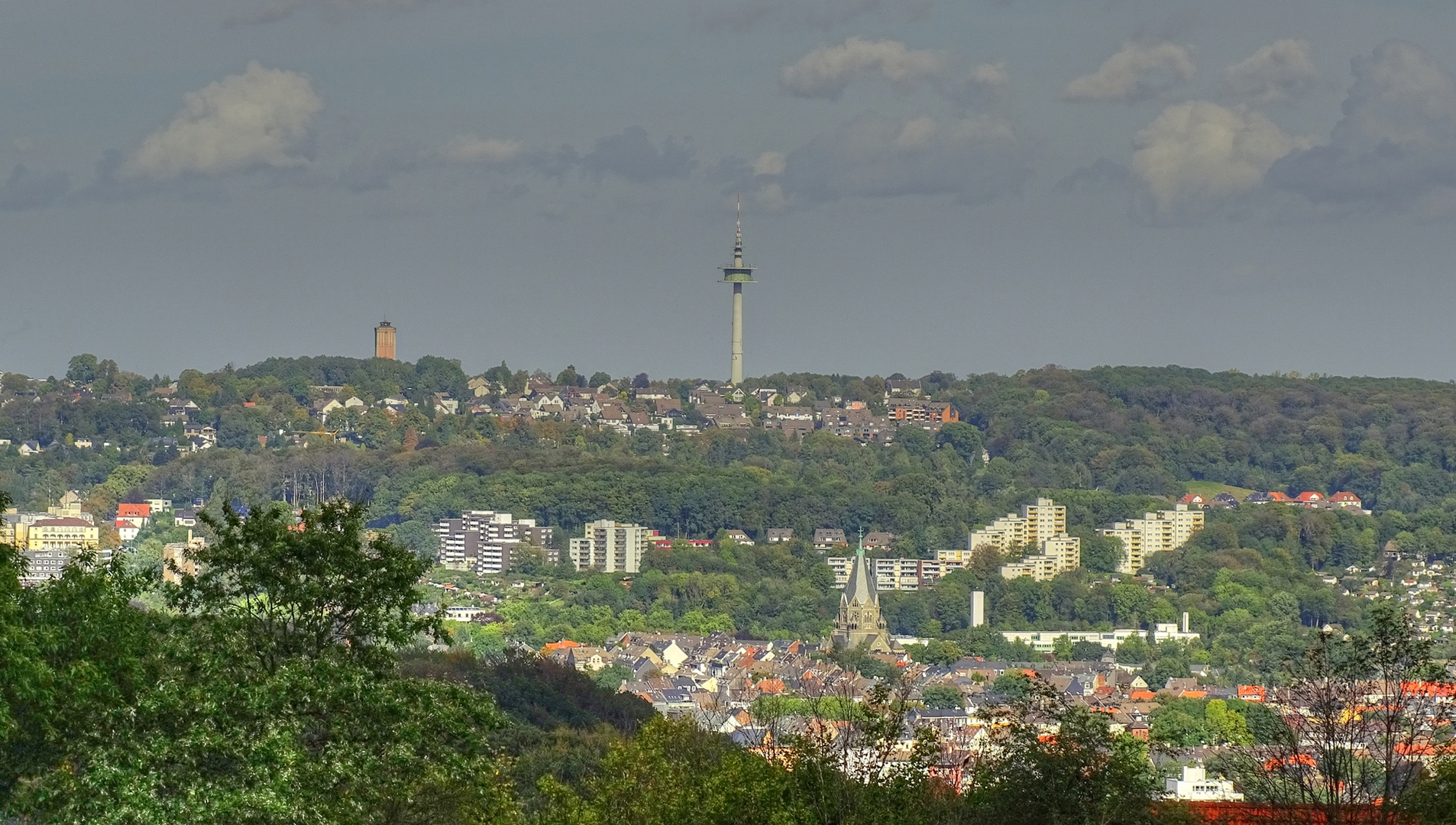 Blick auf einen Teil von Wuppertal-Elberfeld