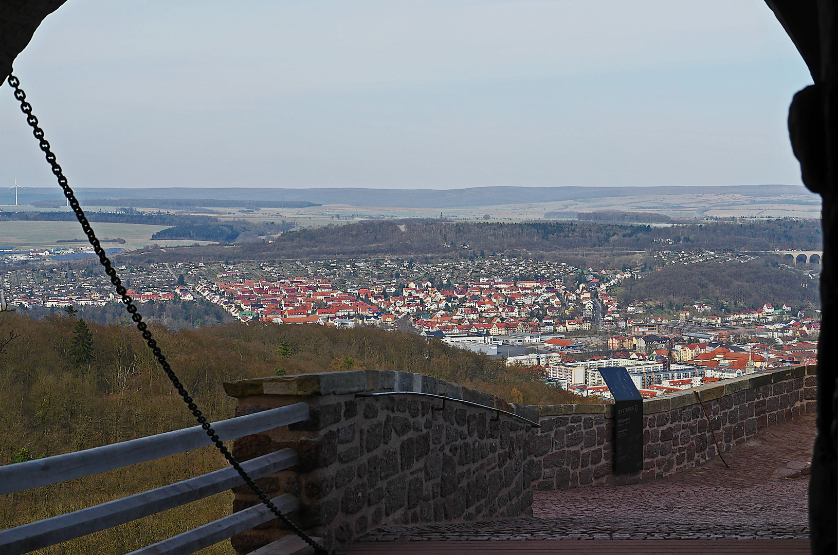 Blick auf Eisenach