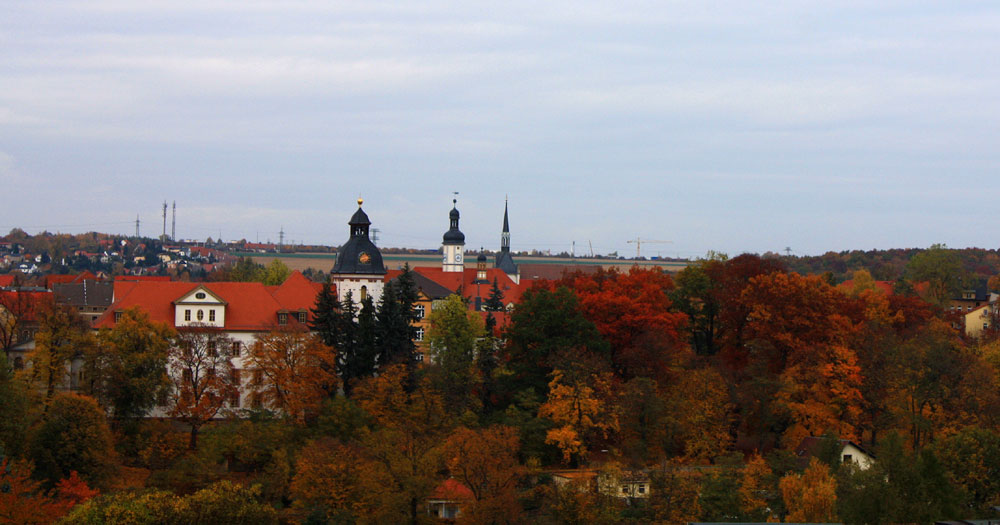 Blick auf Eisenberg