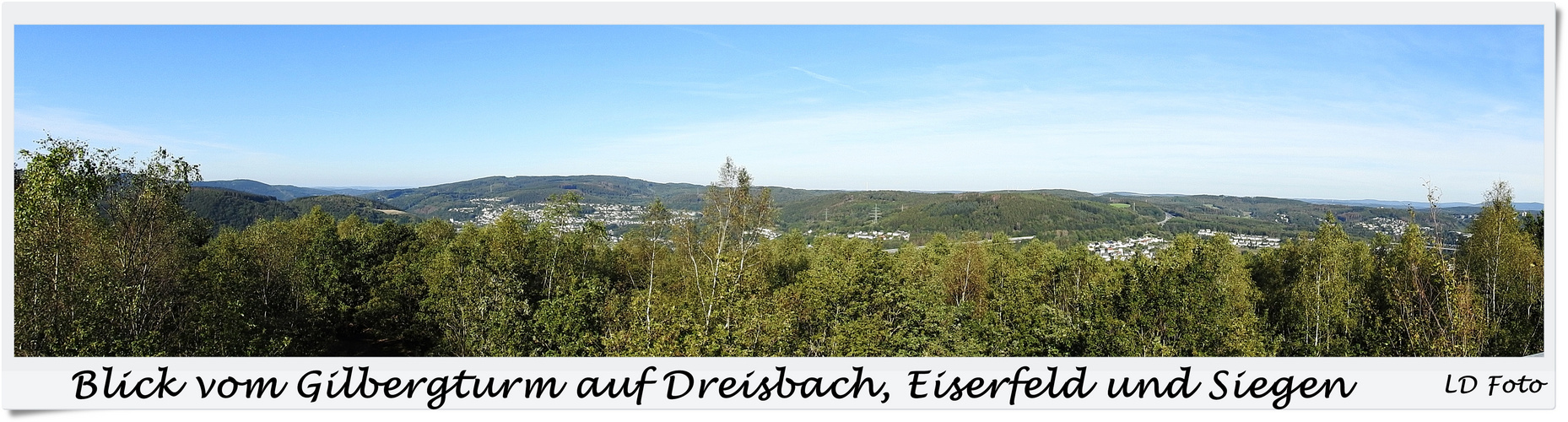 Blick auf Eiserfeld und Dreisbach