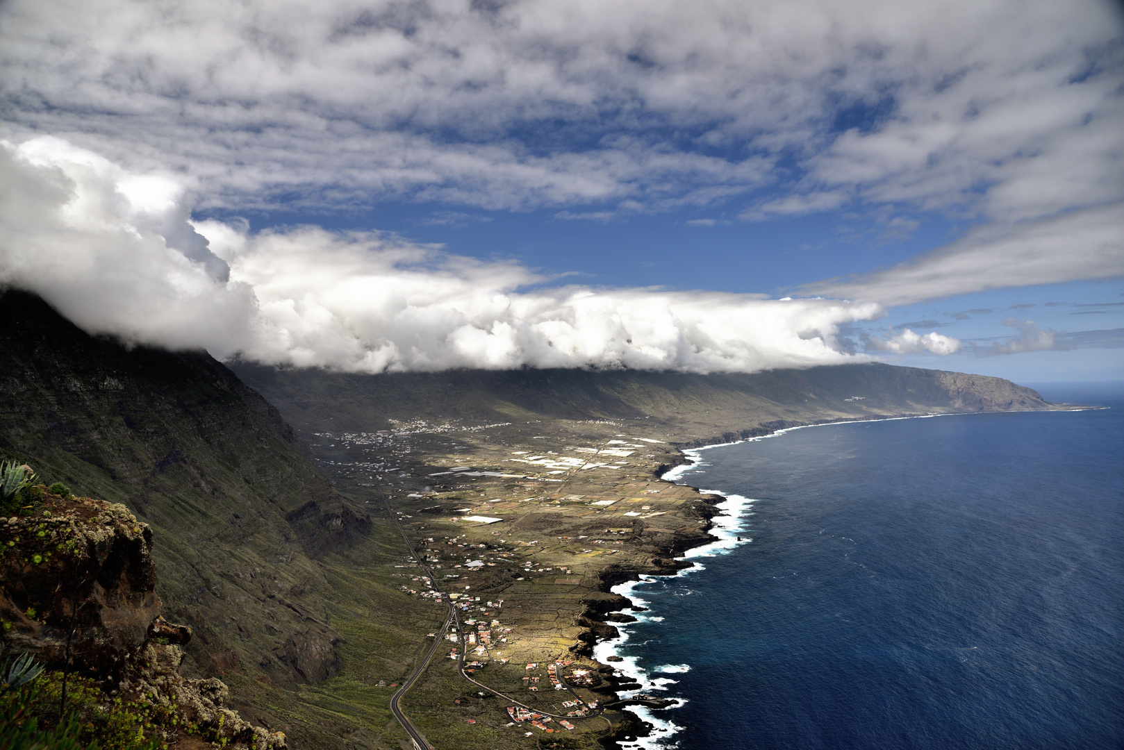 Blick auf El Golfo