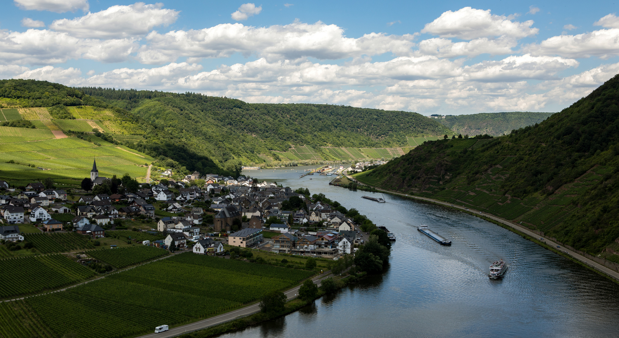 Blick auf Ellenz