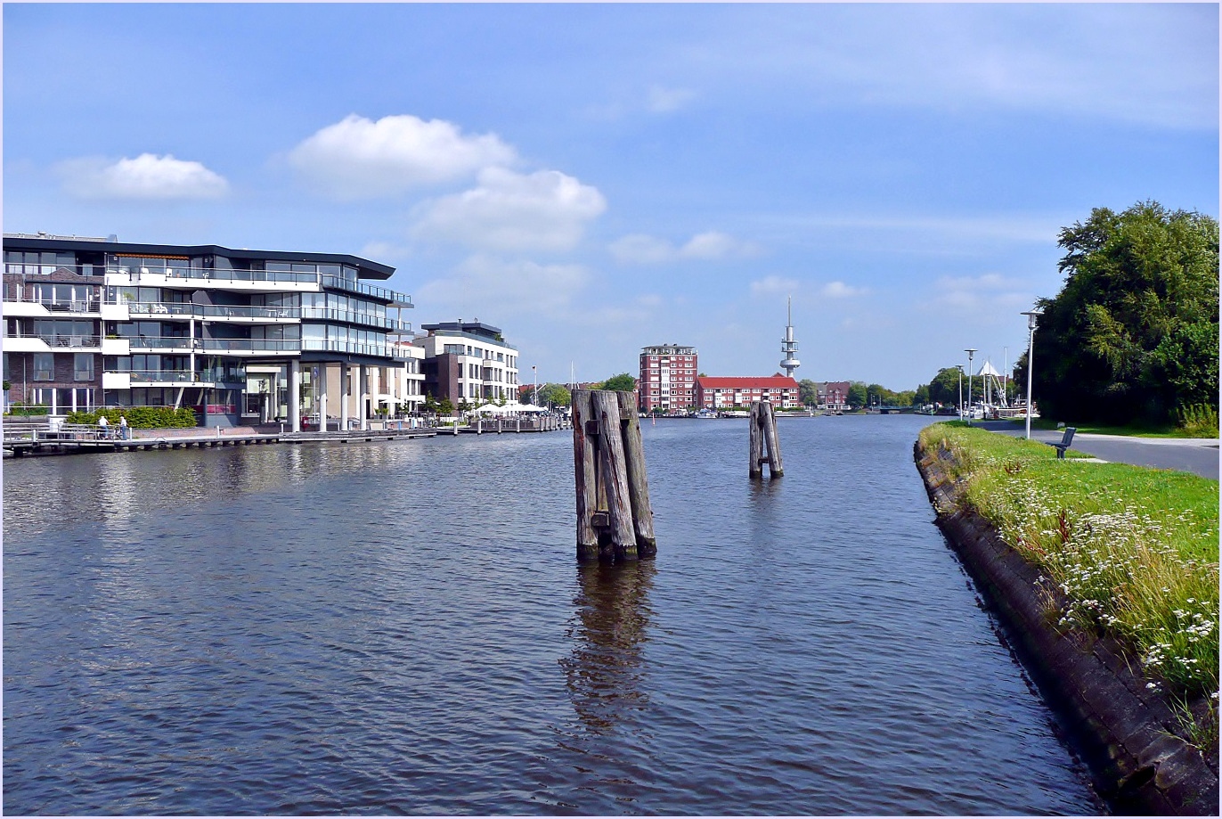 Blick auf Emden 2010