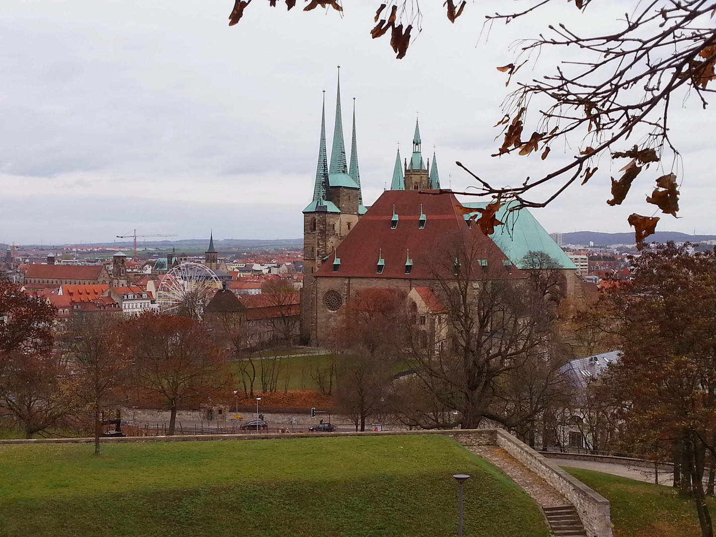 Blick auf Erfurt...