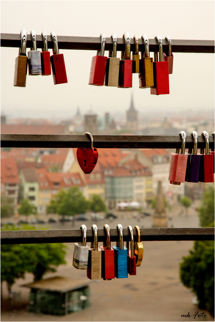 Blick auf Erfurt