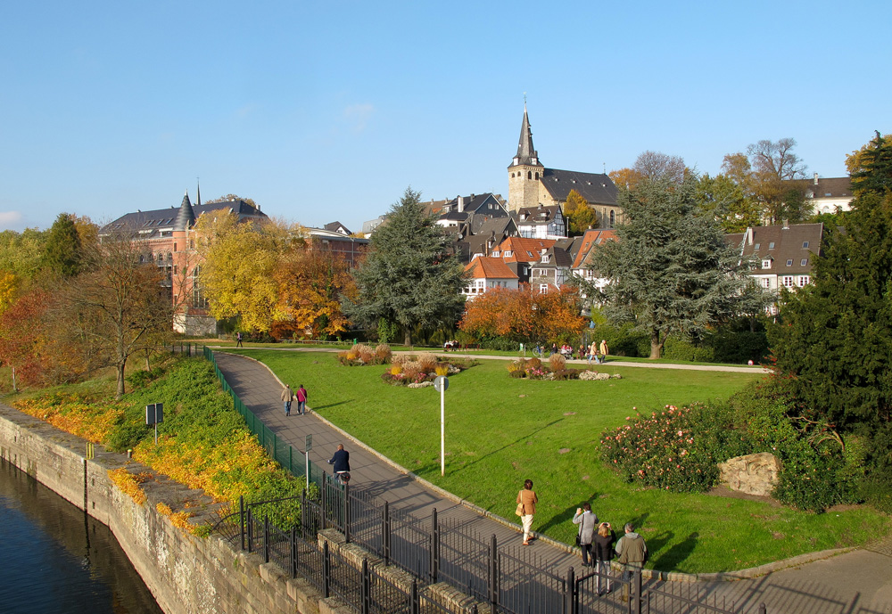 Blick auf Essen-Kettwig