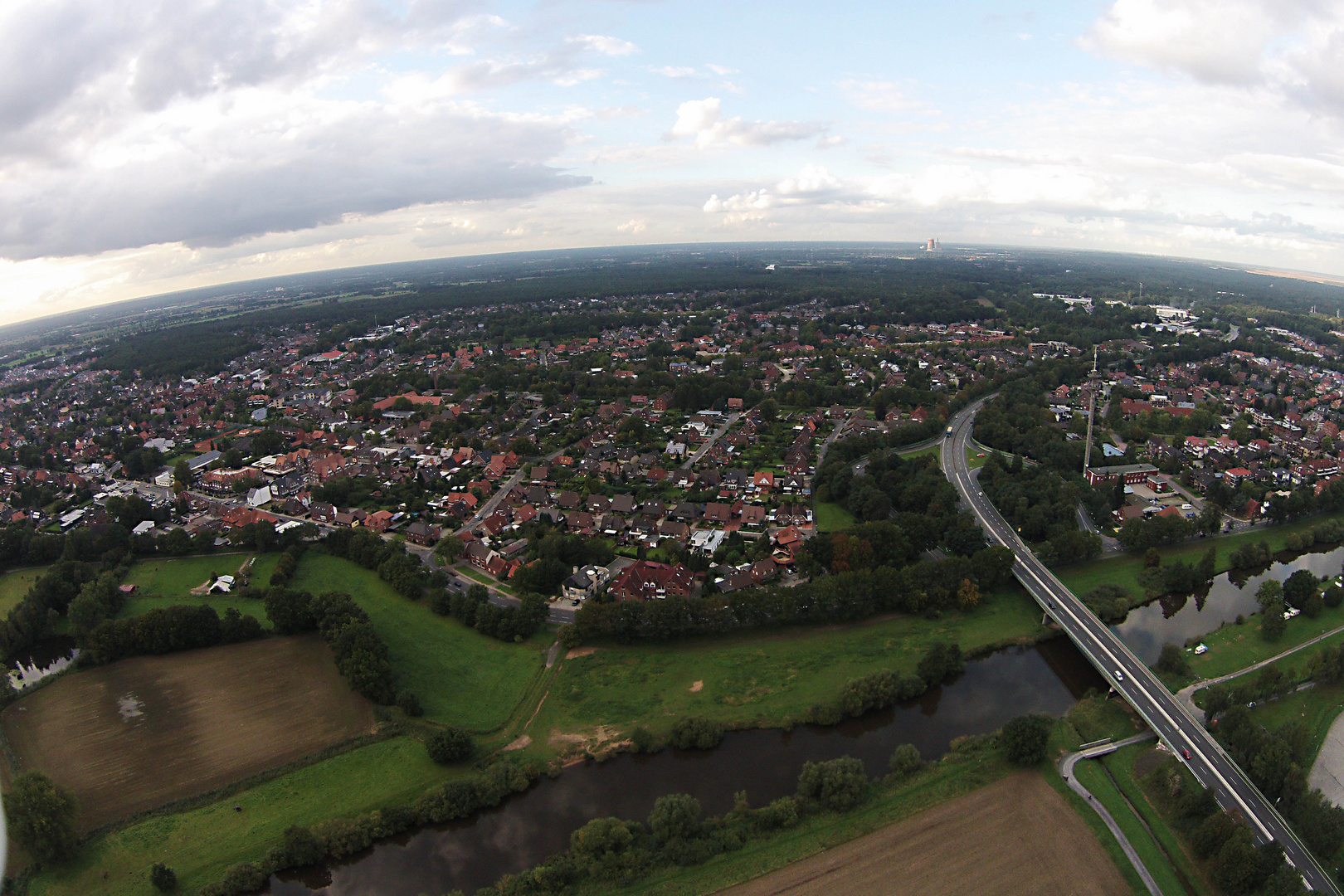 Blick auf Esterfeld